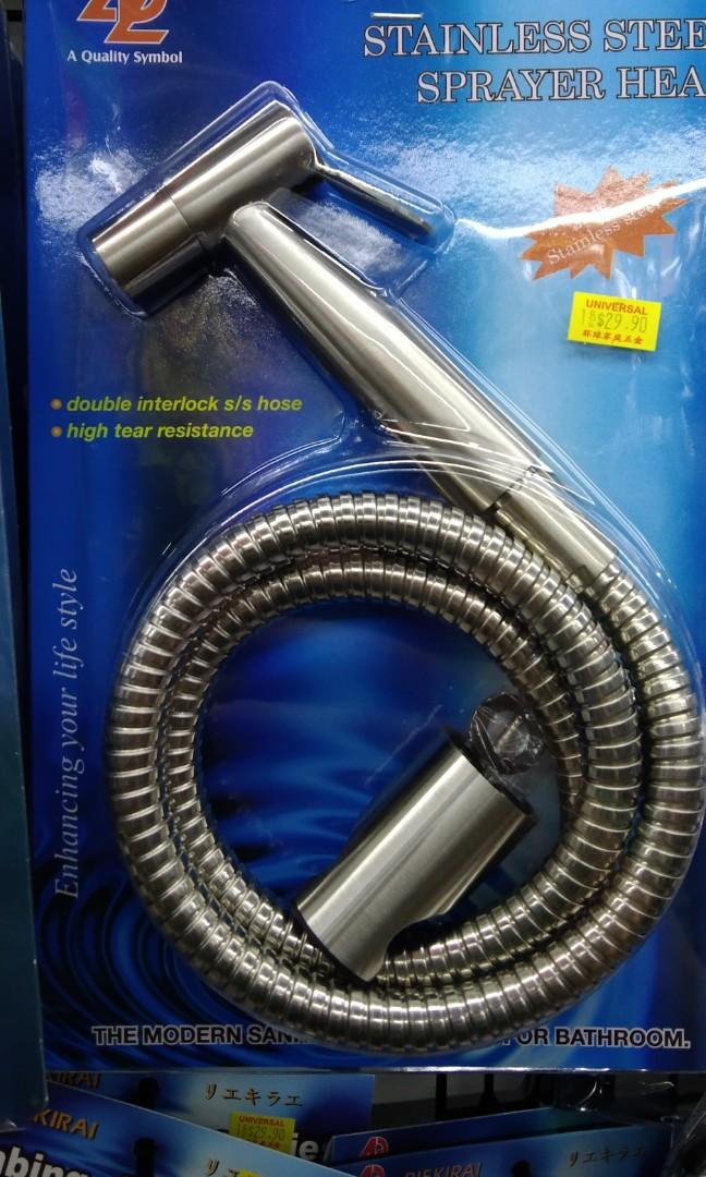 Bidet Spray / Installation of sprayer ( fully stainless steel