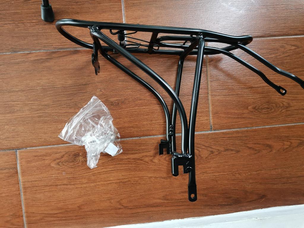 Bike Rear Rack - for 20 inch folding bicycle pannier, Sports Equipment ...