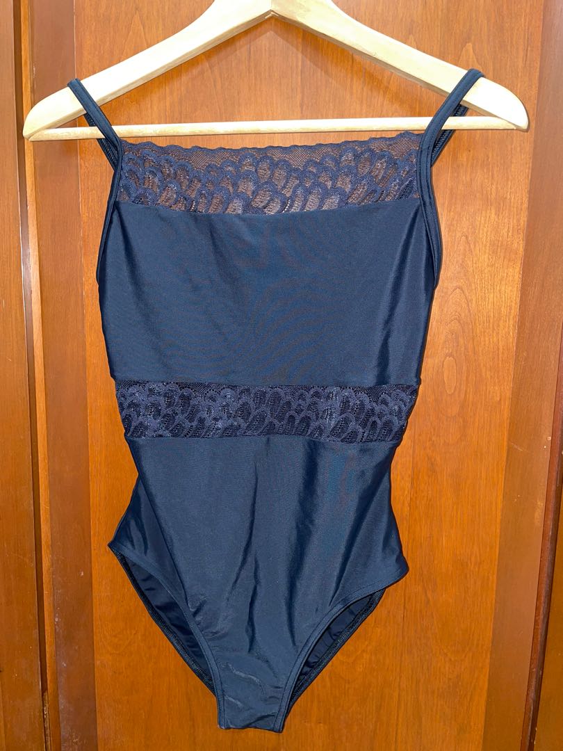 Black lace leotard brand new, Women's Fashion, Activewear on Carousell