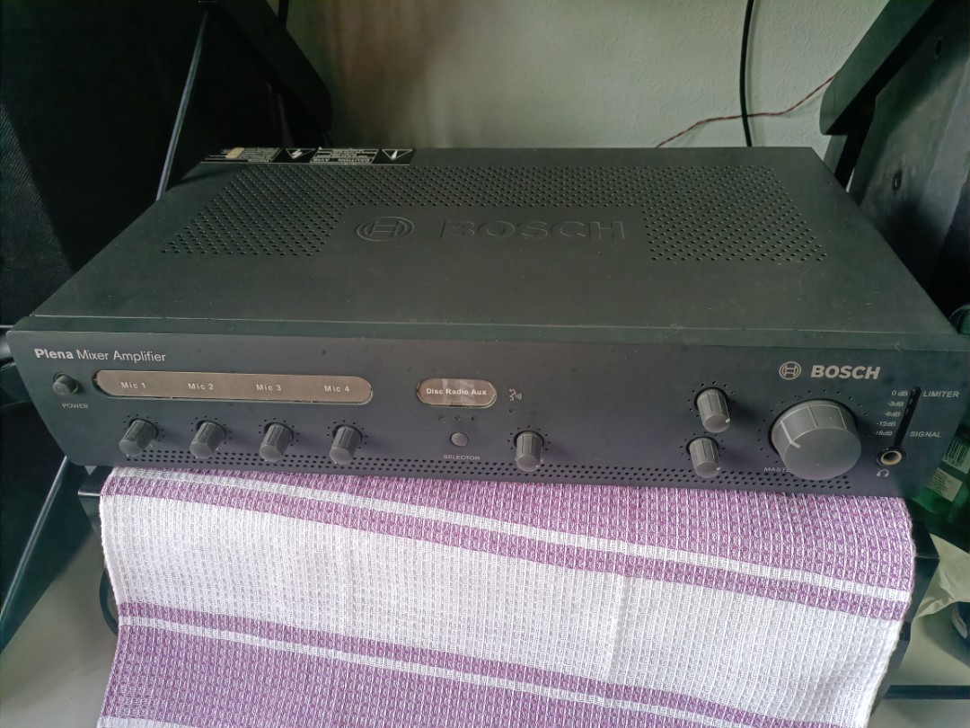 BOSCH Plena mixer amplifier, Audio, Soundbars, Speakers & Amplifiers on