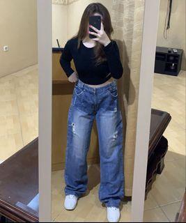 boyfriend jeans baggy jeans