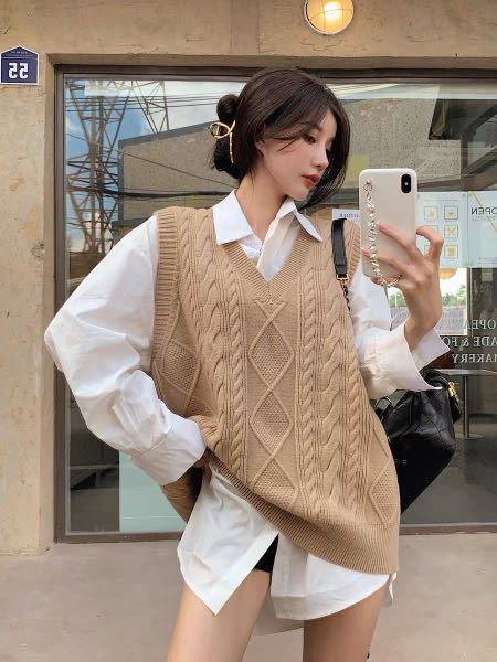 White vest hotsell shirt