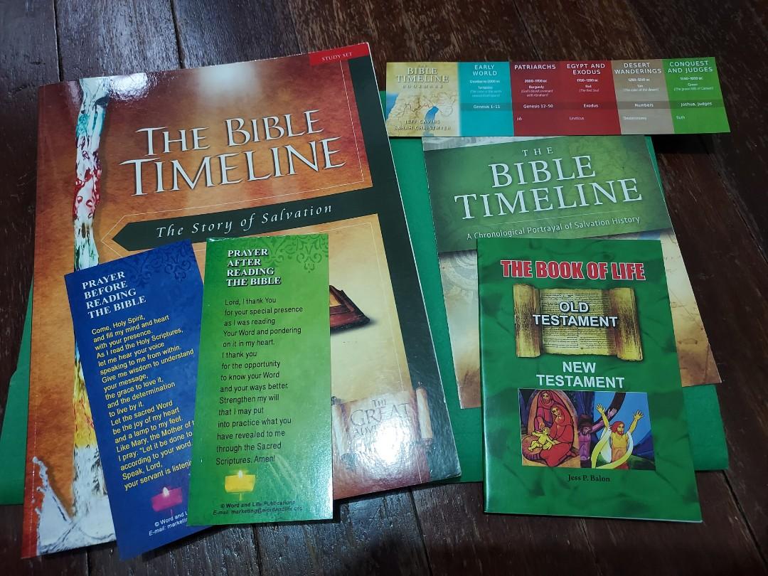 bundle-the-bible-timeline-and-catechism-of-the-catholic-church