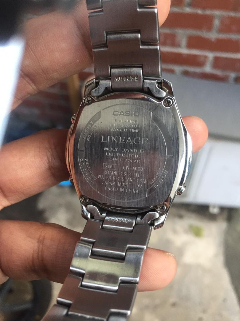 CASIO LINEAGE LCW-M100 - Tough Solar -, Men's Fashion, Watches ...