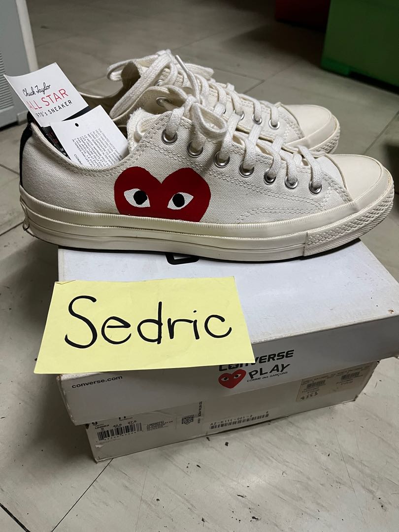 How to deals wash cdg converse
