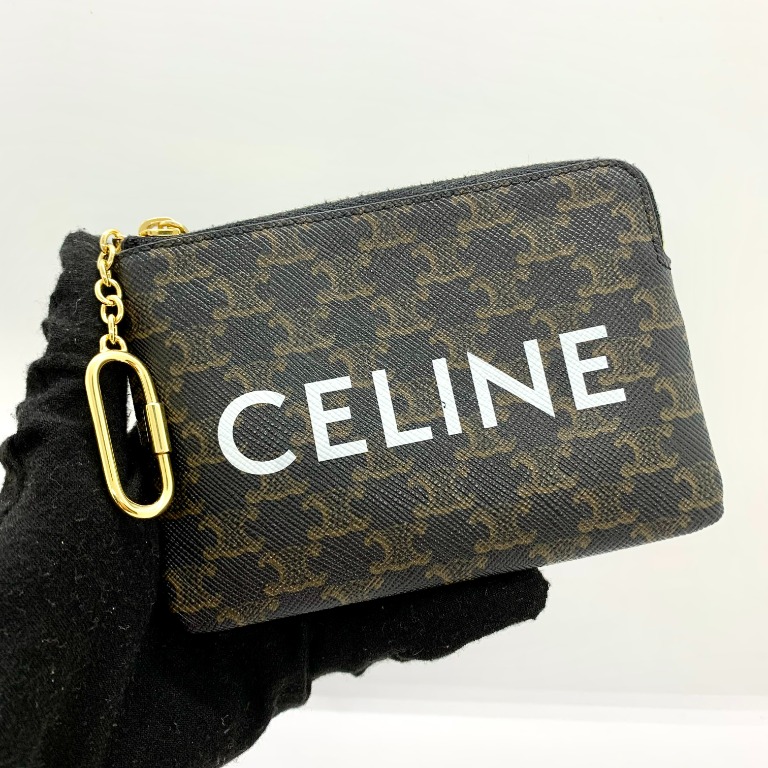 Celine key clearance pouch