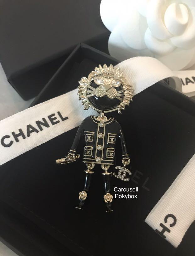 Chanel lion brooch new arrivals