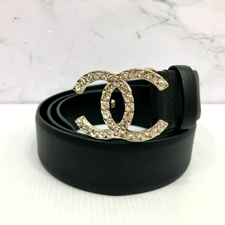 Chanel rhinestone clearance belt
