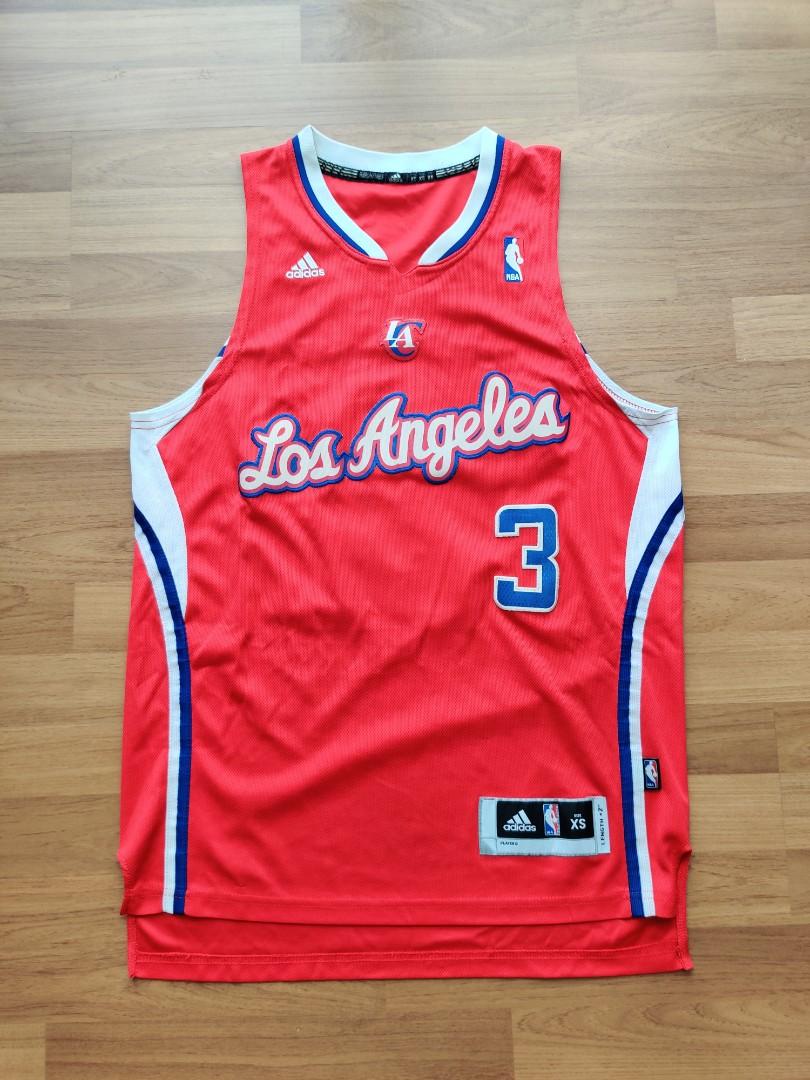 NBA_ Los Angeles Clippers Red Swingman Jersey Chris Paul #3 