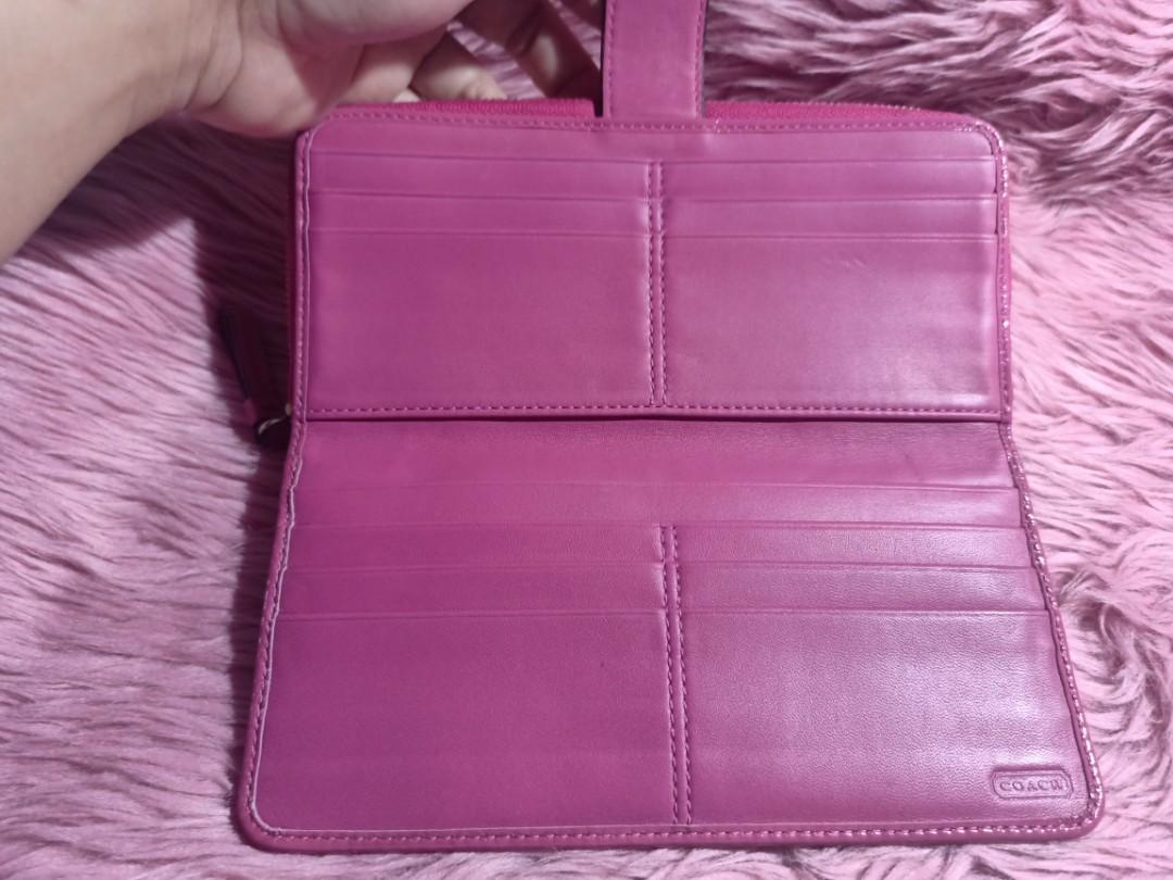 Coach legacy stripe wallet Clearance