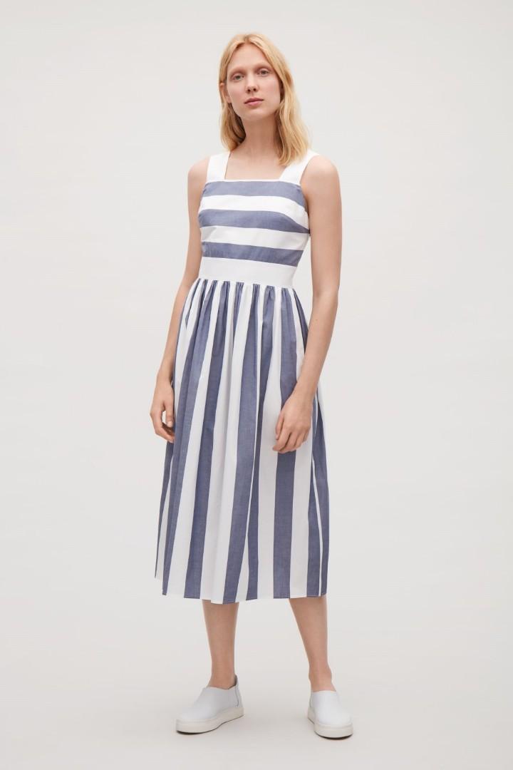 cos striped dress