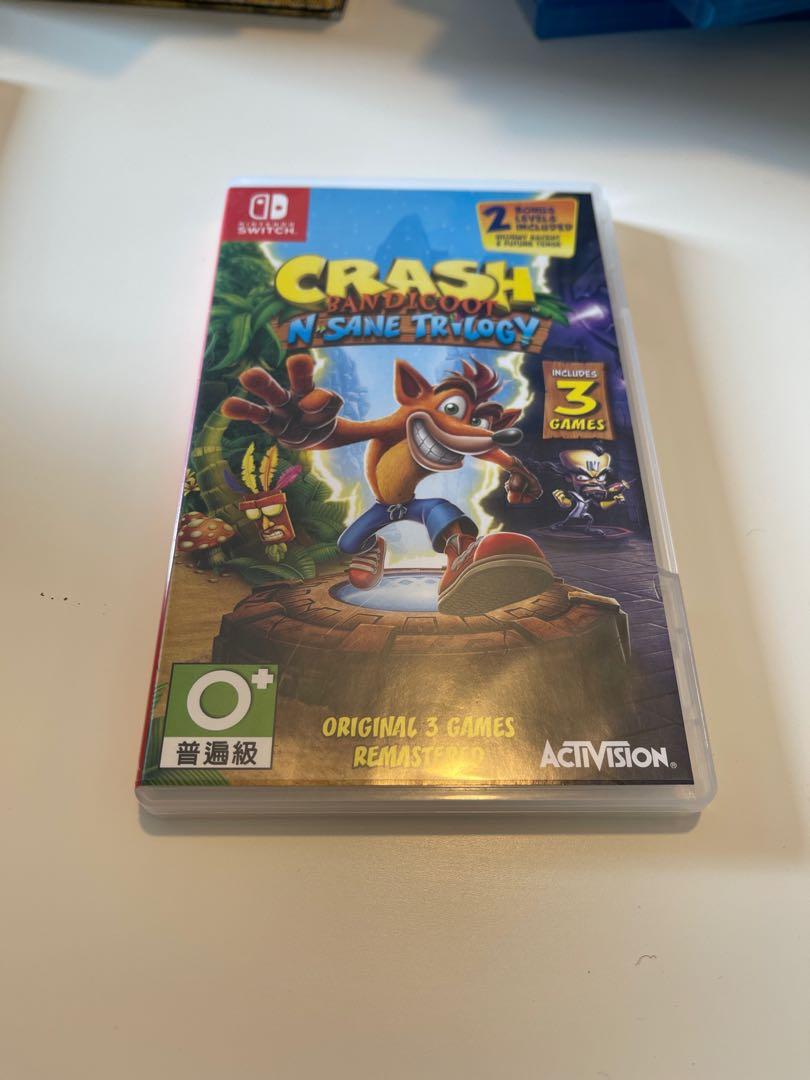 Crash Bandicoot Nsane Trilogy Nintendo Switch on Carousell