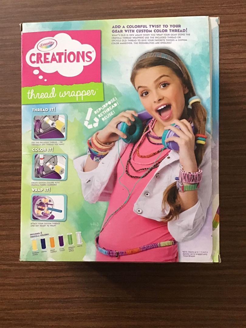 Crayola Creations Pencil Thread Wrapper (Category: Craft Supplies & Tools) located in Cainta. Submitted by bolyloli_tales.treasures (Listing ID 1144715227, Image 2). Description: Opened but never used Complete parts Original price is around 1k plus .
