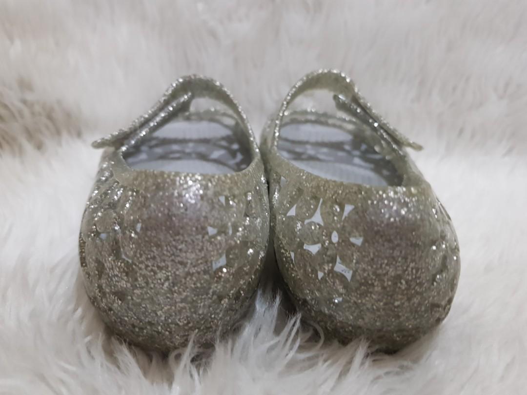 CROCS Isabella Glitter Flat Jelly size C11, Babies & Kids, Babies