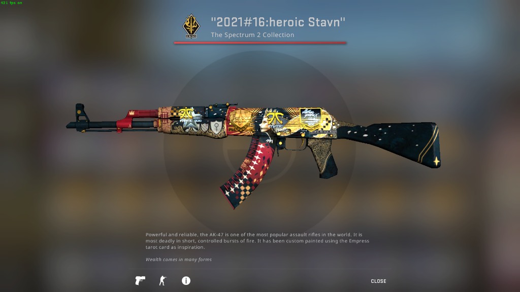 Csgo Empress field tested (stickers worth around 600), Video Gaming