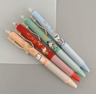 CUTE LUCKY CAT GEL PENS