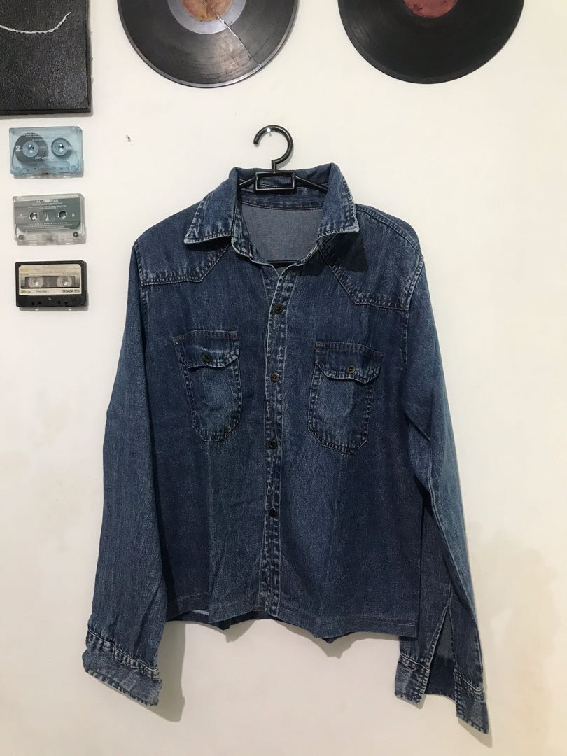 Denim Jacket, Fesyen Wanita, Pakaian 