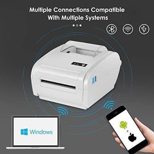Desktop Thermal Label Maker POS9210 Thermal Label Printer Barcode