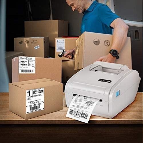 Desktop Thermal Label Maker POS9210 Thermal Label Printer Barcode