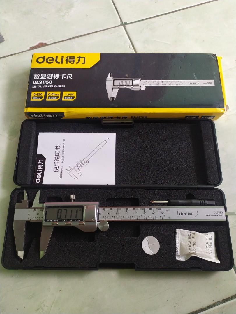 Digital vernier caliper/jangka sorong deli, Desain & Kerajinan Tangan