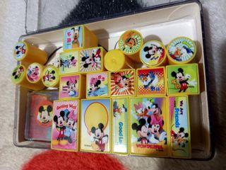 Disney Mickey Mouse & Friends Rubber Stamp Set