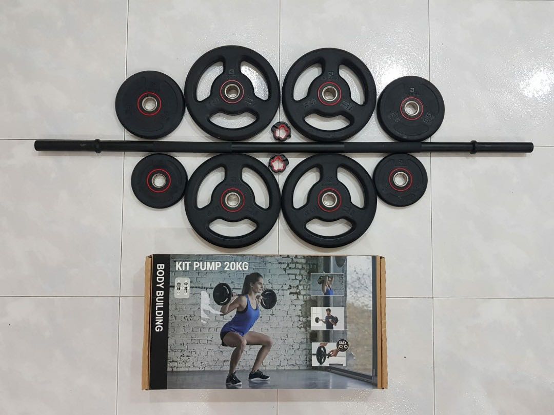 Domyos barbell online set