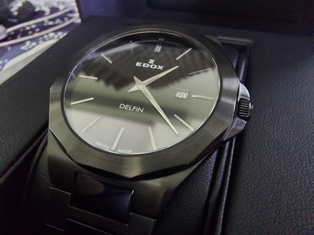 Edox cheap delfin black