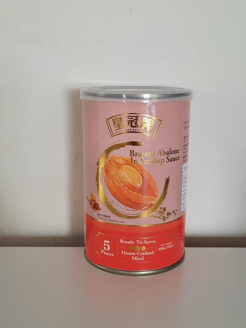 Emperor Braised Abalone In Scallop Sauce 425g Net Weight., Food