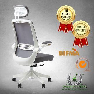 Ergonomic Office Chair WN9508A-WHT (10 Years Warranty)