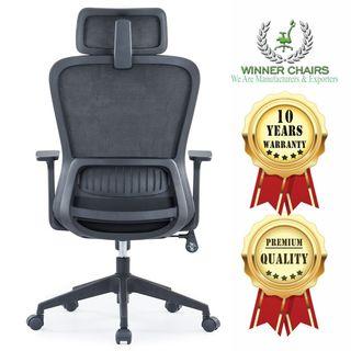 Ergonomic Office Chair WN 045-BLK (10 Years Warranty)