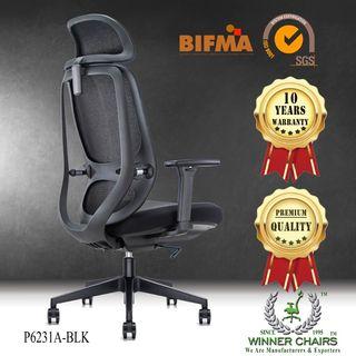 Ergonomic Office Chair WN 6231A-BLK (10 years warranty)