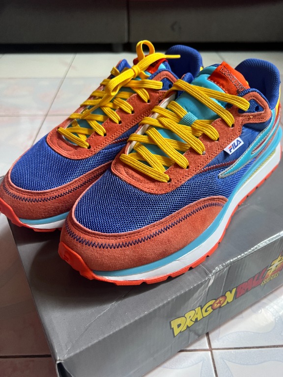Fila Dragon Ball Super Renno X Goku, Men's Fashion, Footwear, Sneakers on  Carousell