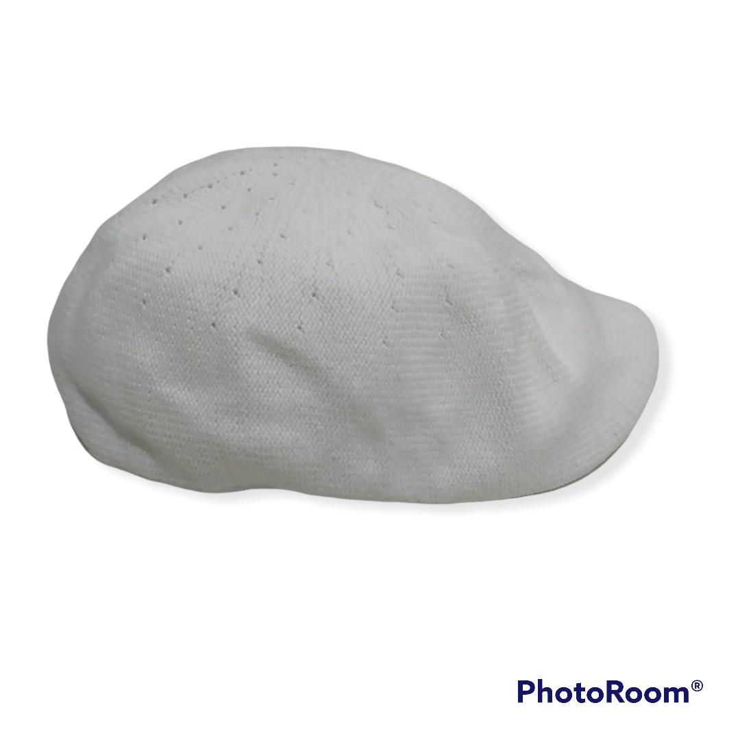 Flat Cap putih, Fesyen Pria, Aksesoris 