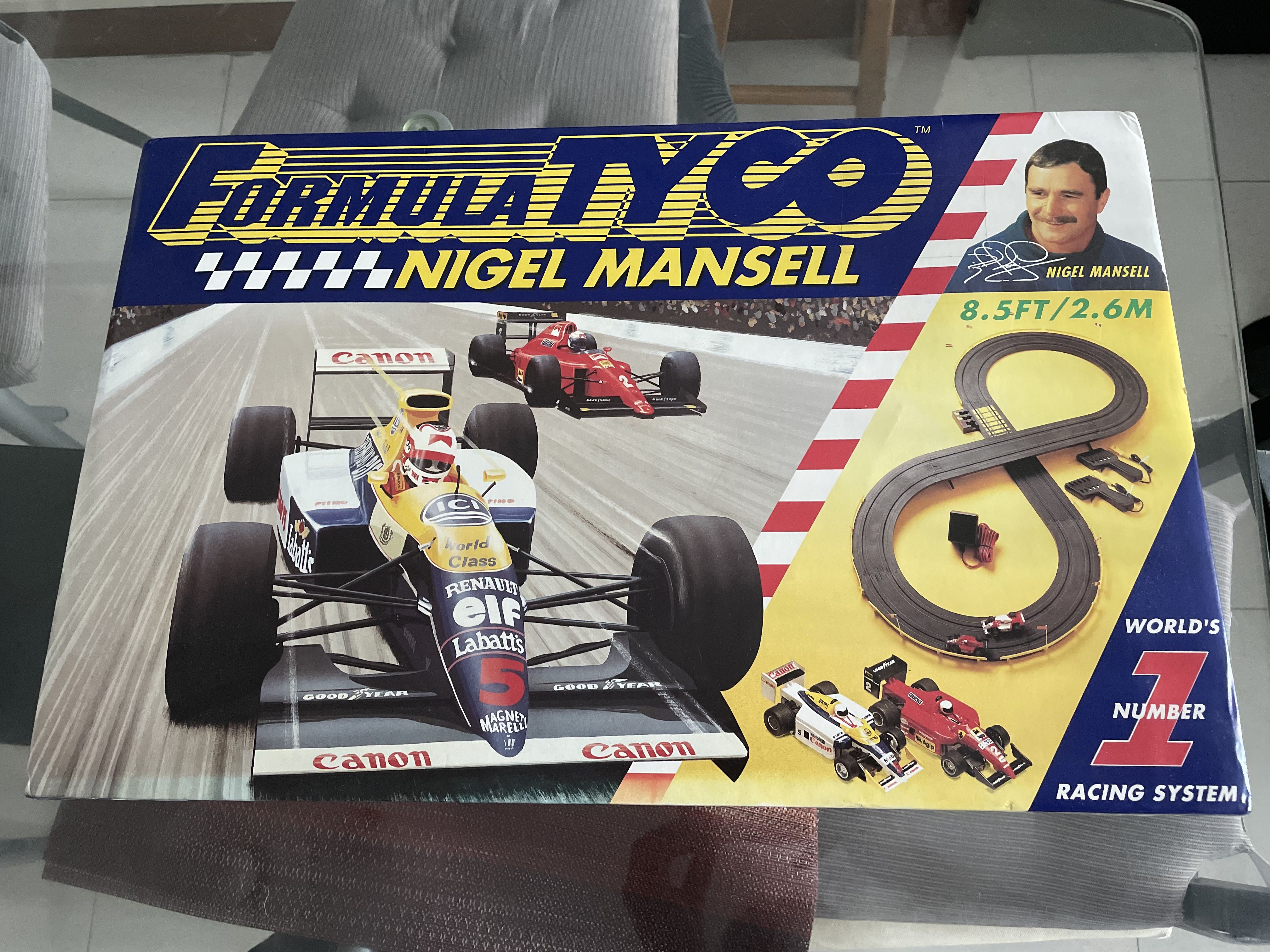 Formula TYCO NIGEL MANSELL, Hobbies & Toys, Toys & Games on Carousell