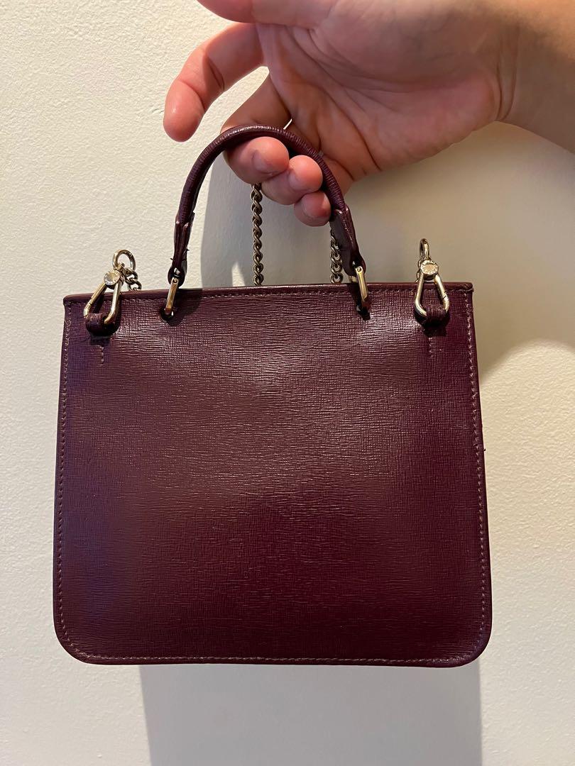 Furla Metropolis Crossbody Burgundy
