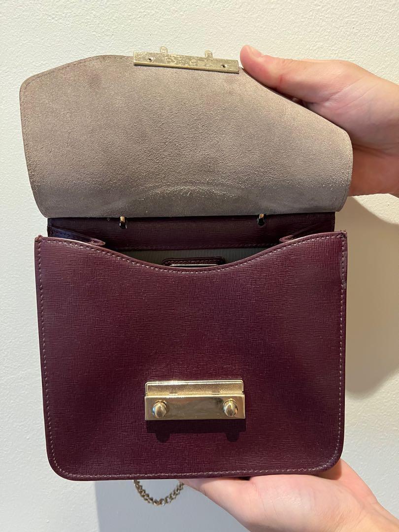 Furla metropolis burgundy outlet