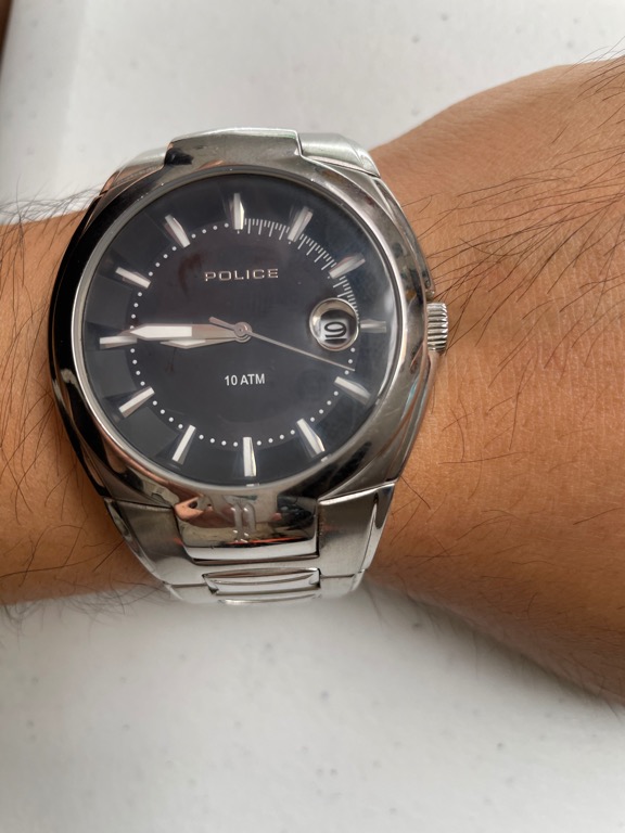 Police 10 clearance atm watch price