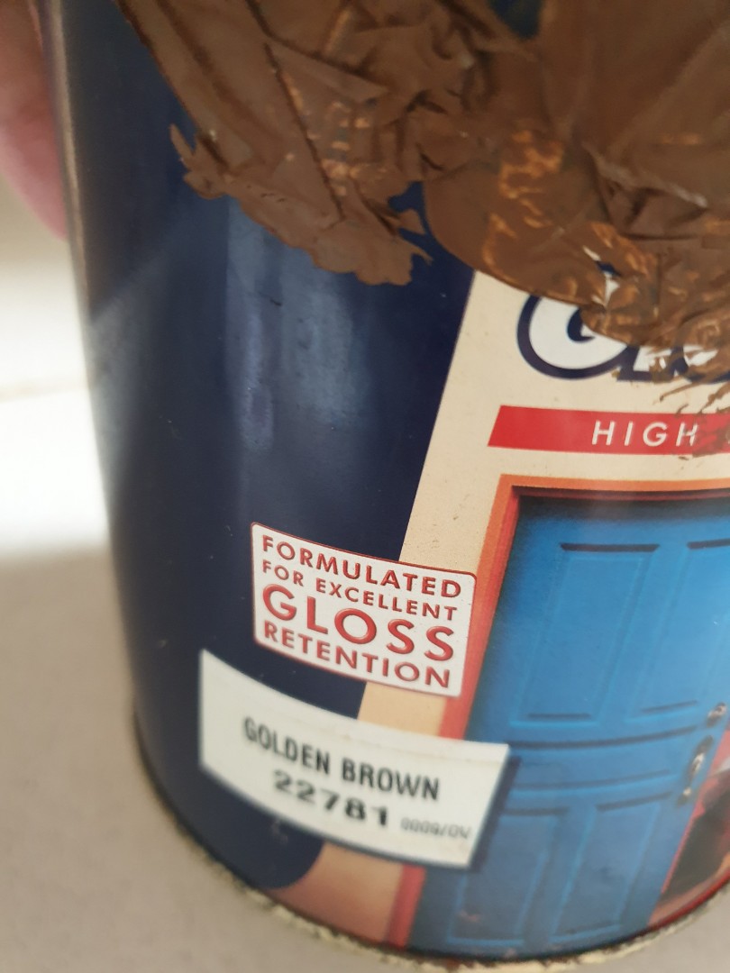 Gloss paint for door frame, Furniture & Home Living, Home Improvement