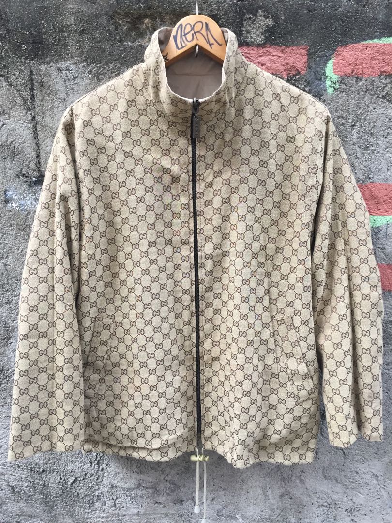 Gucci top monogram jacket