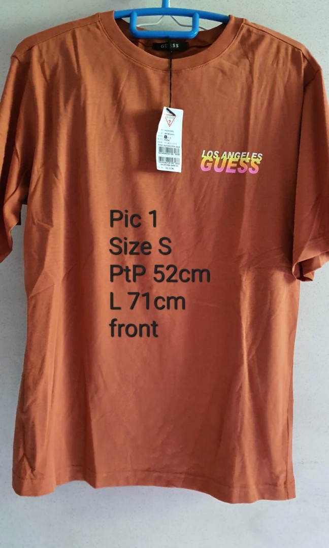 Guess Tshirt, Men's Fashion, Tops 