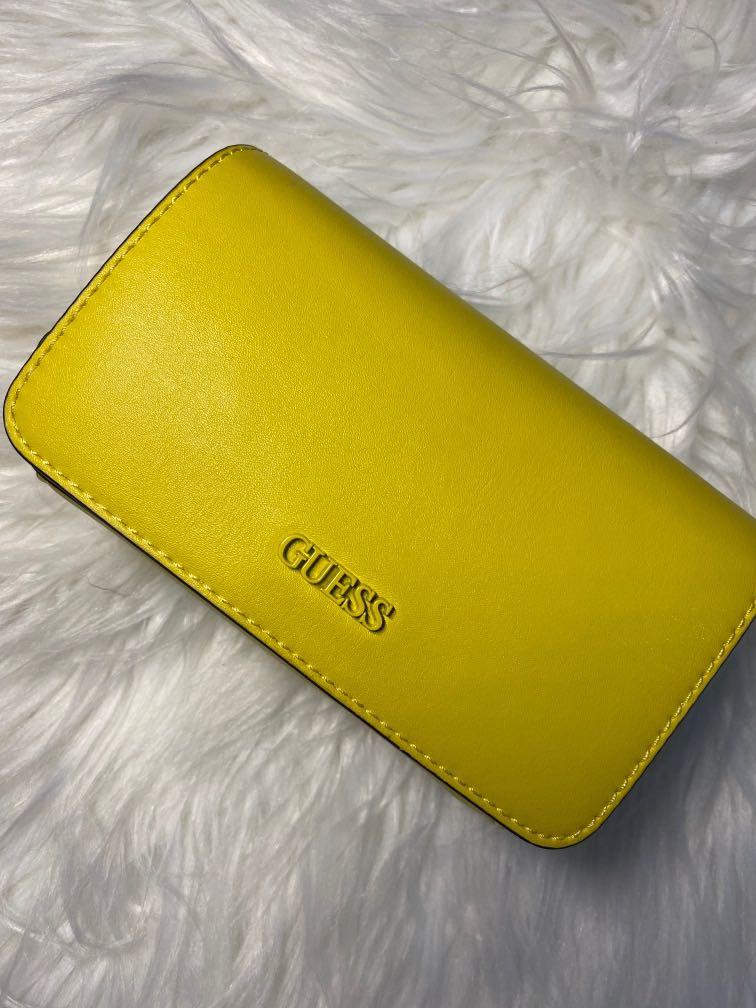 Guess wallet yellow shop