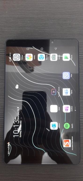 Huawei MATEPAD T8 + Free Leather case, screen protector, compatible android pen (Category: Android) located in Caloocan City. Submitted by CheapThrillz_MNL (Listing ID 1144815731, Image 1). Description: Huawei Matepad T8 (Type C Charger not included) Free: Leather case, screen protector, compatible android pen (mini-usb) Model KOB2-L09 32gb internal storage 2gb RAM Android 10 1280x800 Resolution RFS: not utilized in the office as much as I though