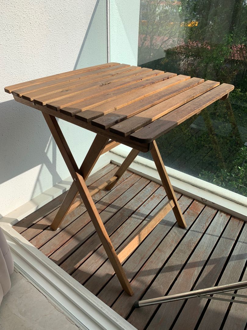 IKEA Askholmen Outdoor chair and table, Furniture & Home Living