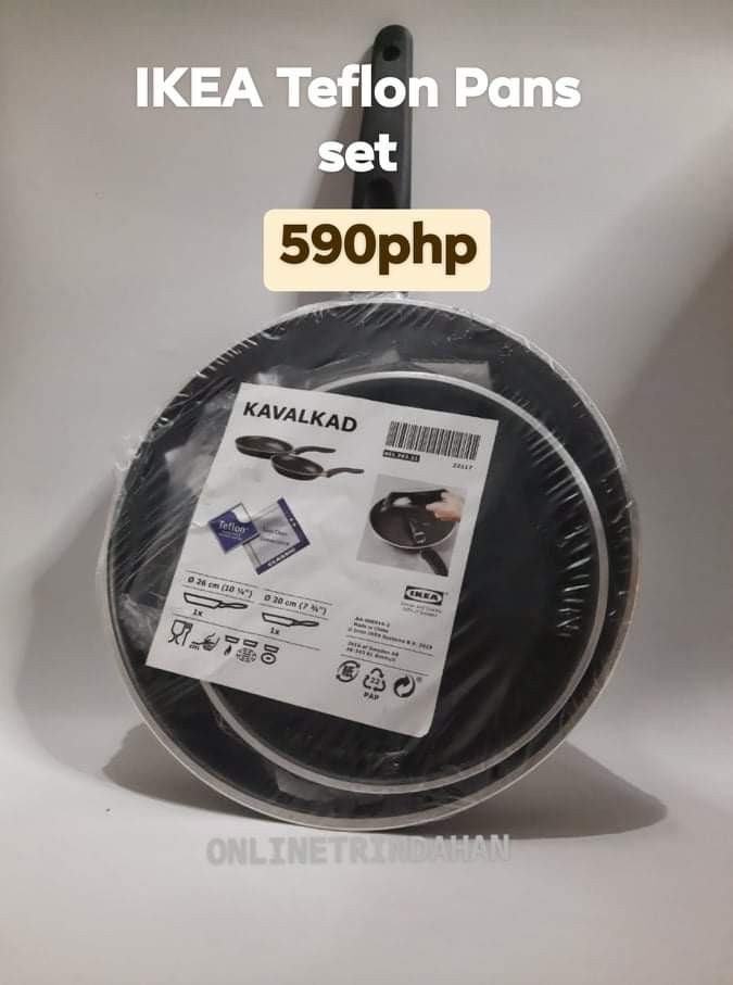 IKEA Kavalkad Teflon pans set, Furniture & Home Living, Kitchenware