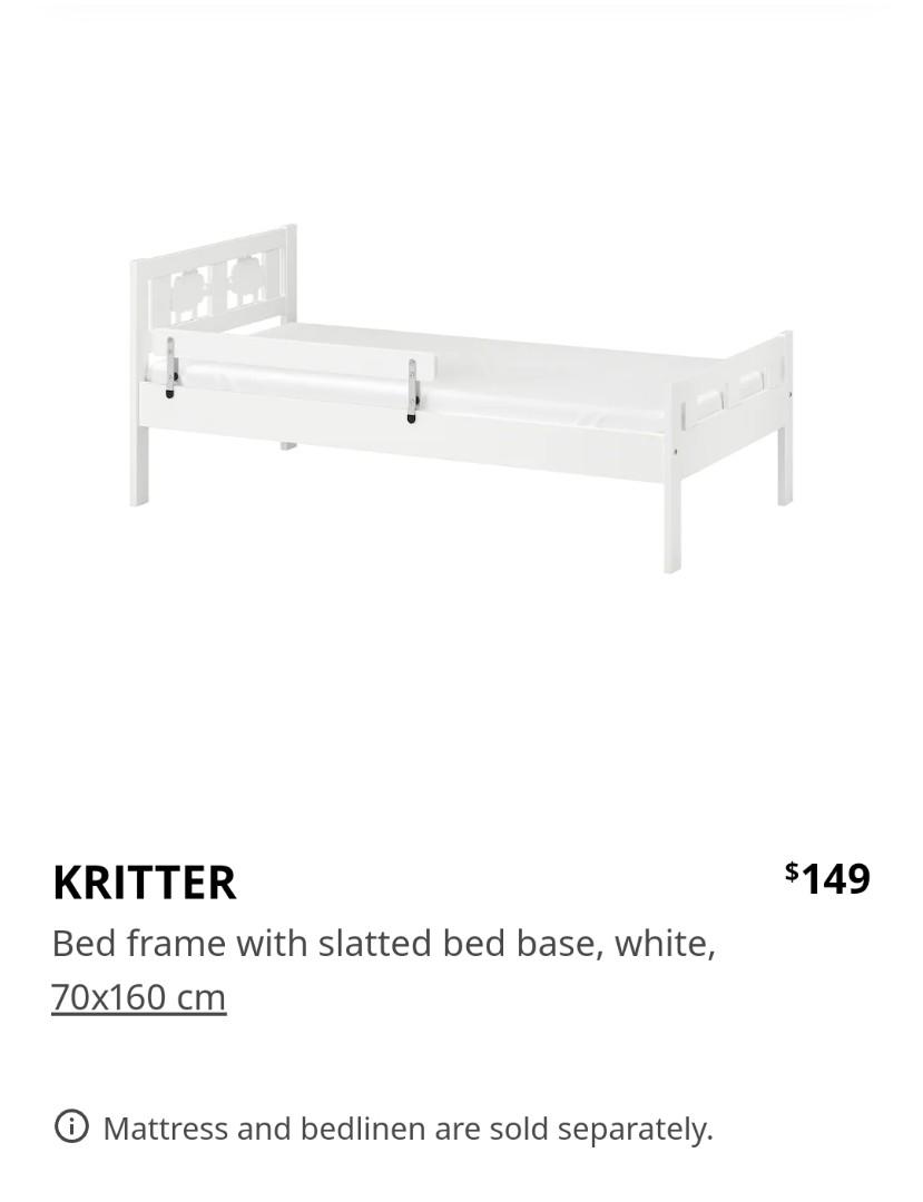 IKEA Kritter toddler bed, Babies & Kids, Baby Nursery & Kids Furniture, Childrens' Beds on Carousell