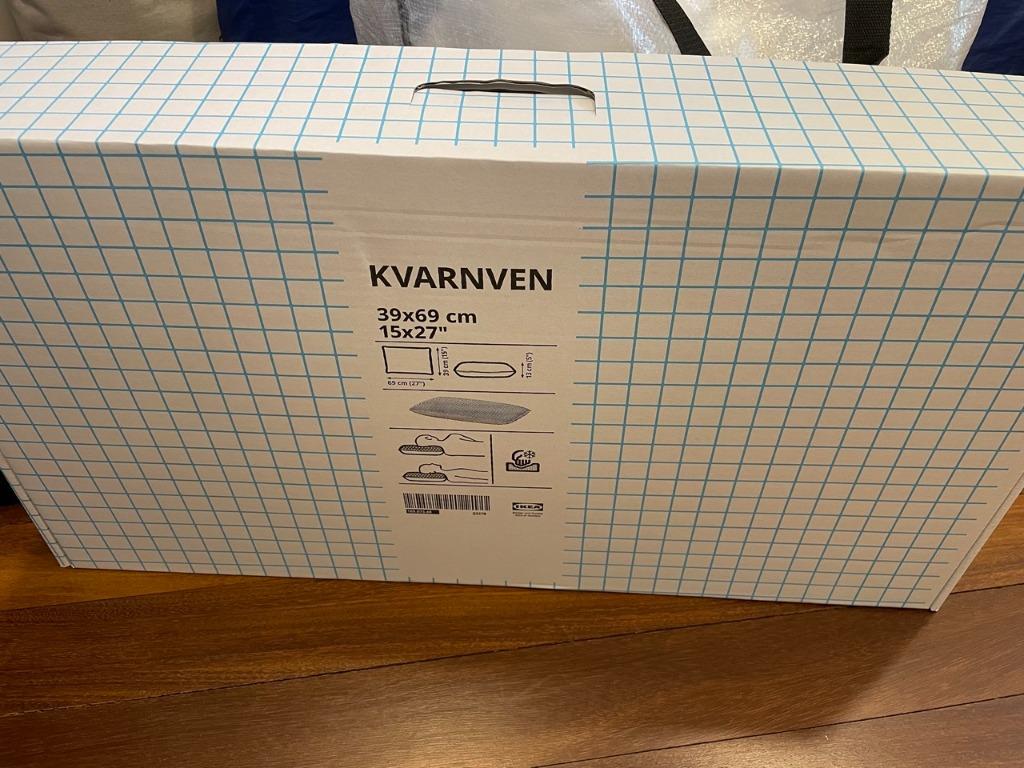IKEA KVARNVEN Ergonomic pillow, side/back sleeper69x39 cm, Furniture