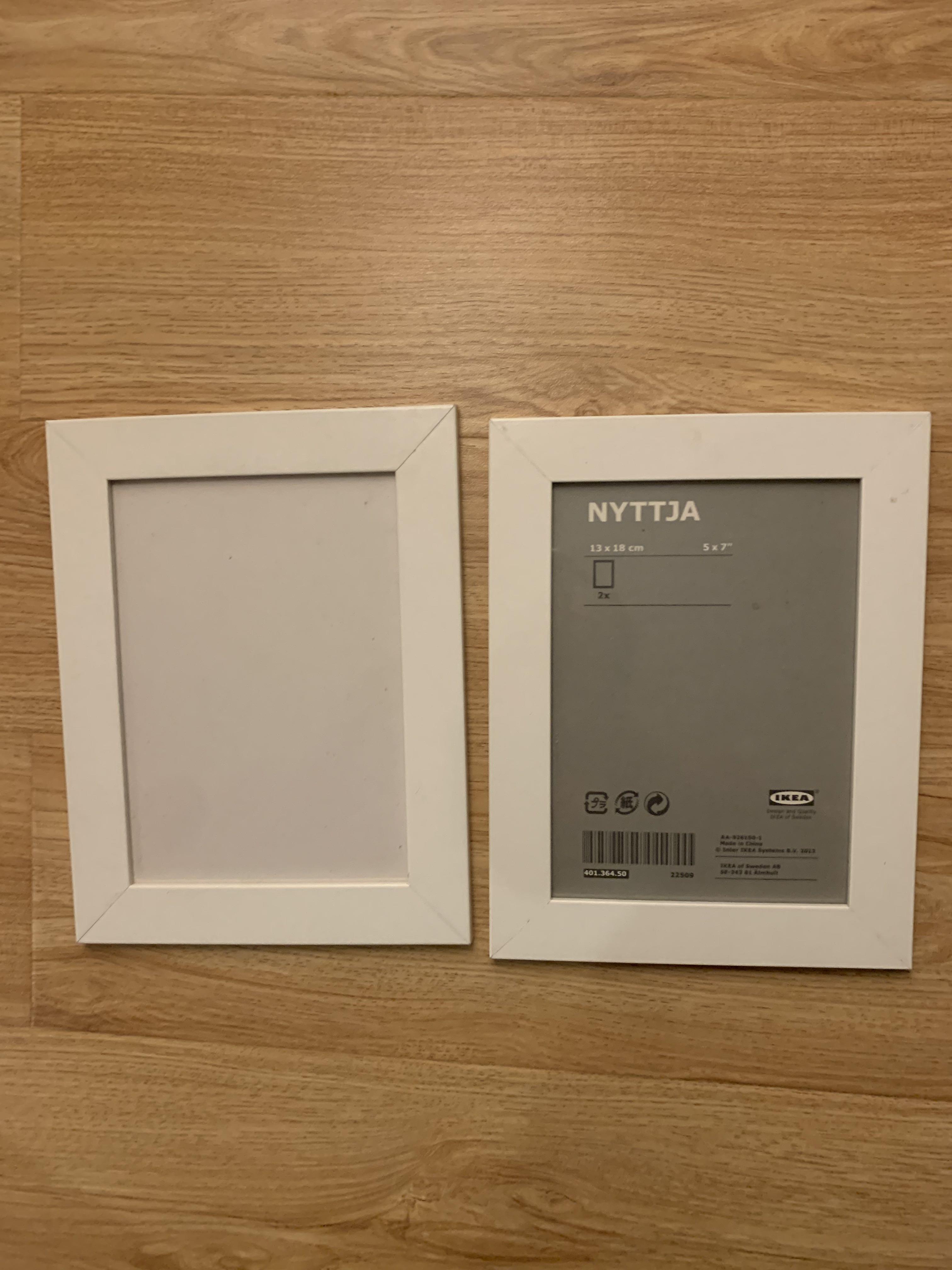 IKEA NYTTJA FRAME, 傢俬＆家居, 家居裝飾, 相架畫作 Carousell