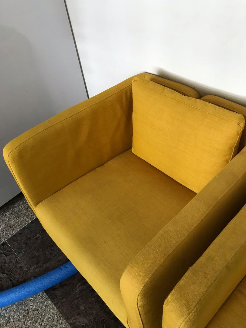 Ikea sofa chairs, Furniture & Home Living, Furniture, Chairs on Carousell