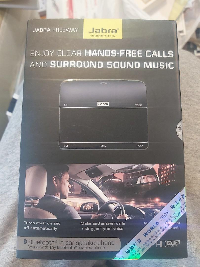 Jabra Bluetooth Hands Free And Speakers 車用藍芽聽電話及聽歌均可 汽車配件 其他 Carousell