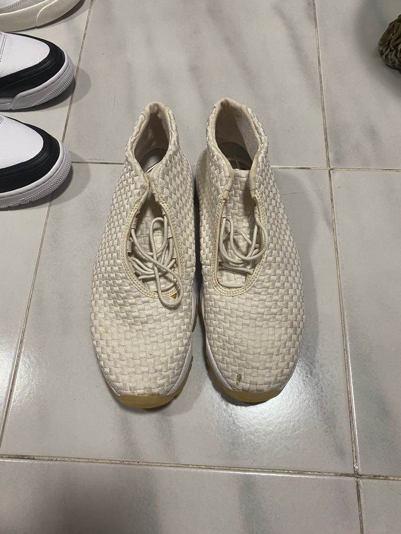 All white jordan discount futures